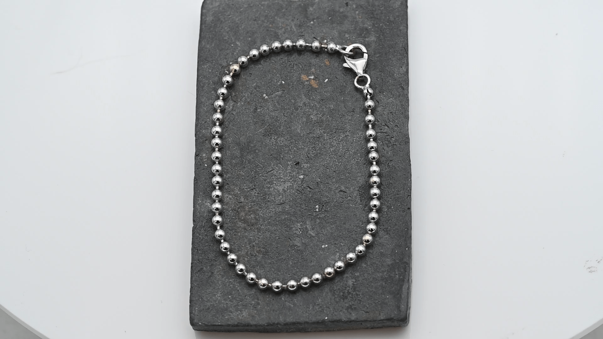 צמיד כדורי זהב גמיש, בגודל בינוני, זהב 14K - מק"ט 12892