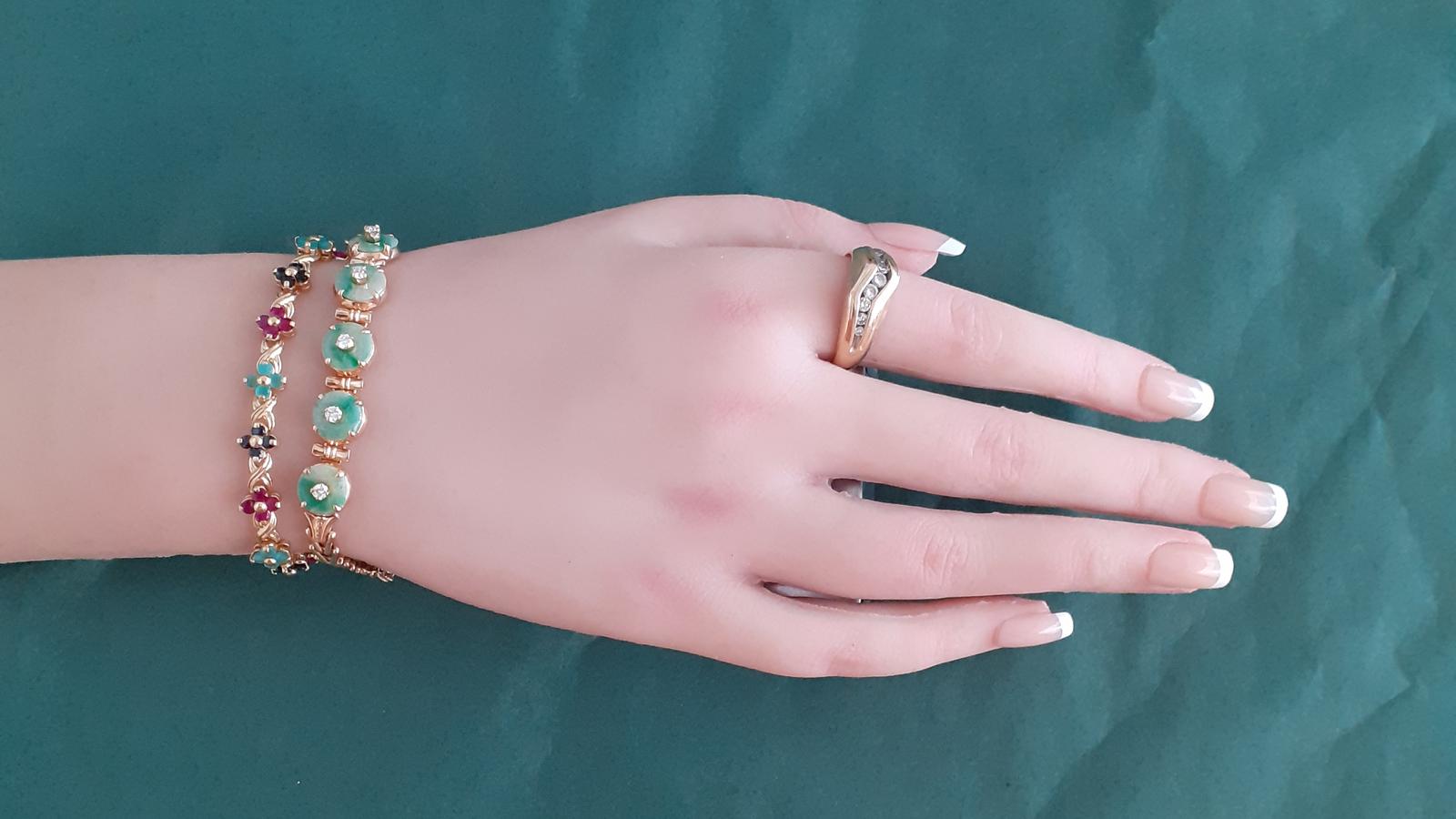 טבעת וינטאג זיגזג יהלומים, זהב 14K - מק"ט 31333