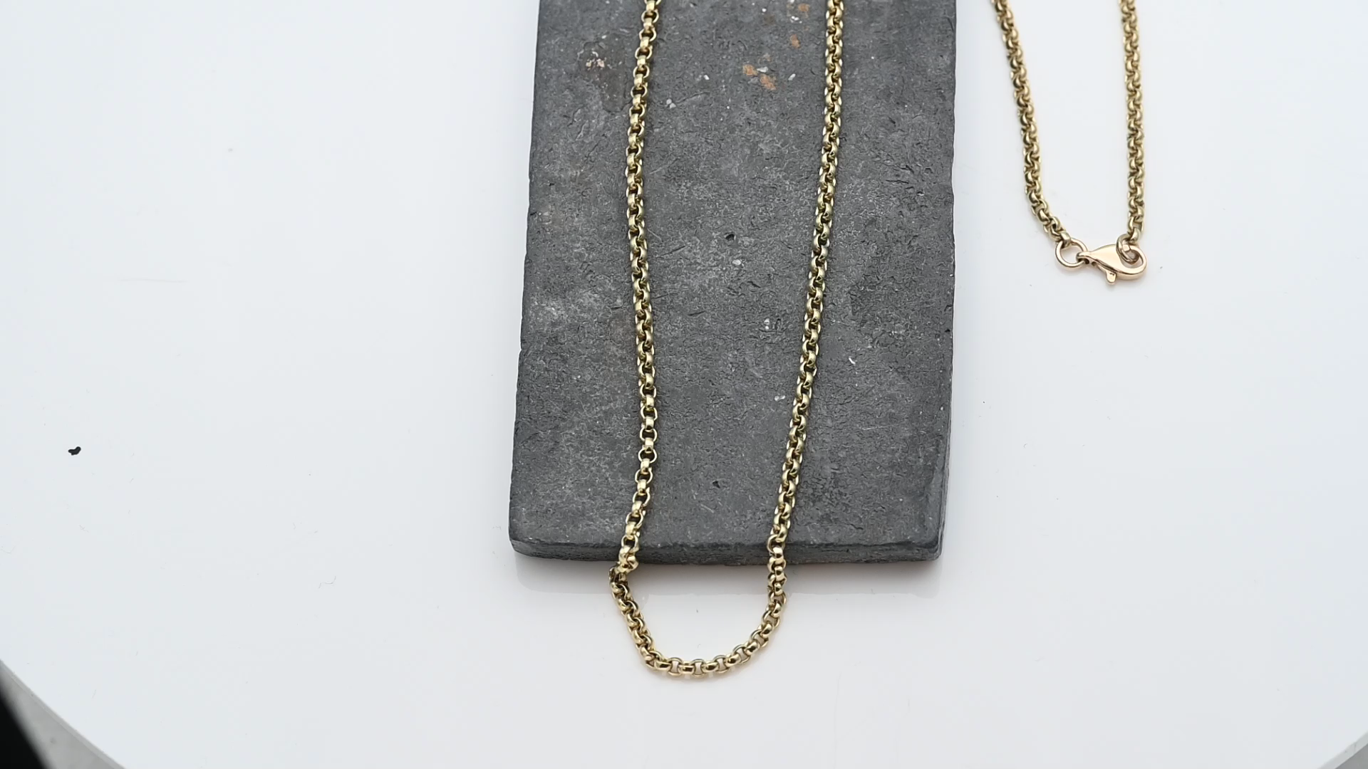 שרשרת וינטאג חוליות ברוחב 2.5 מ"מ - מק"ט 13546, זהב 14K