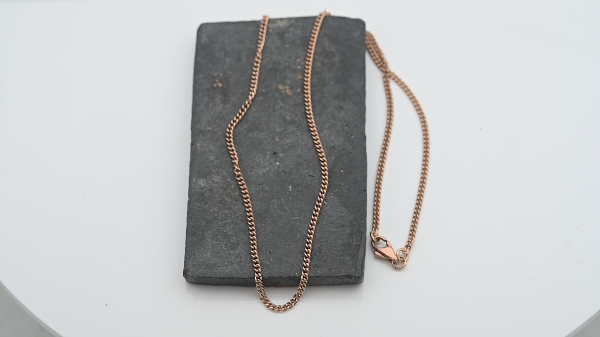 שרשרת וינטג' זהב מלא, ברוחב 2.15 מ"מ - מק"ט 15344, זהב 14K