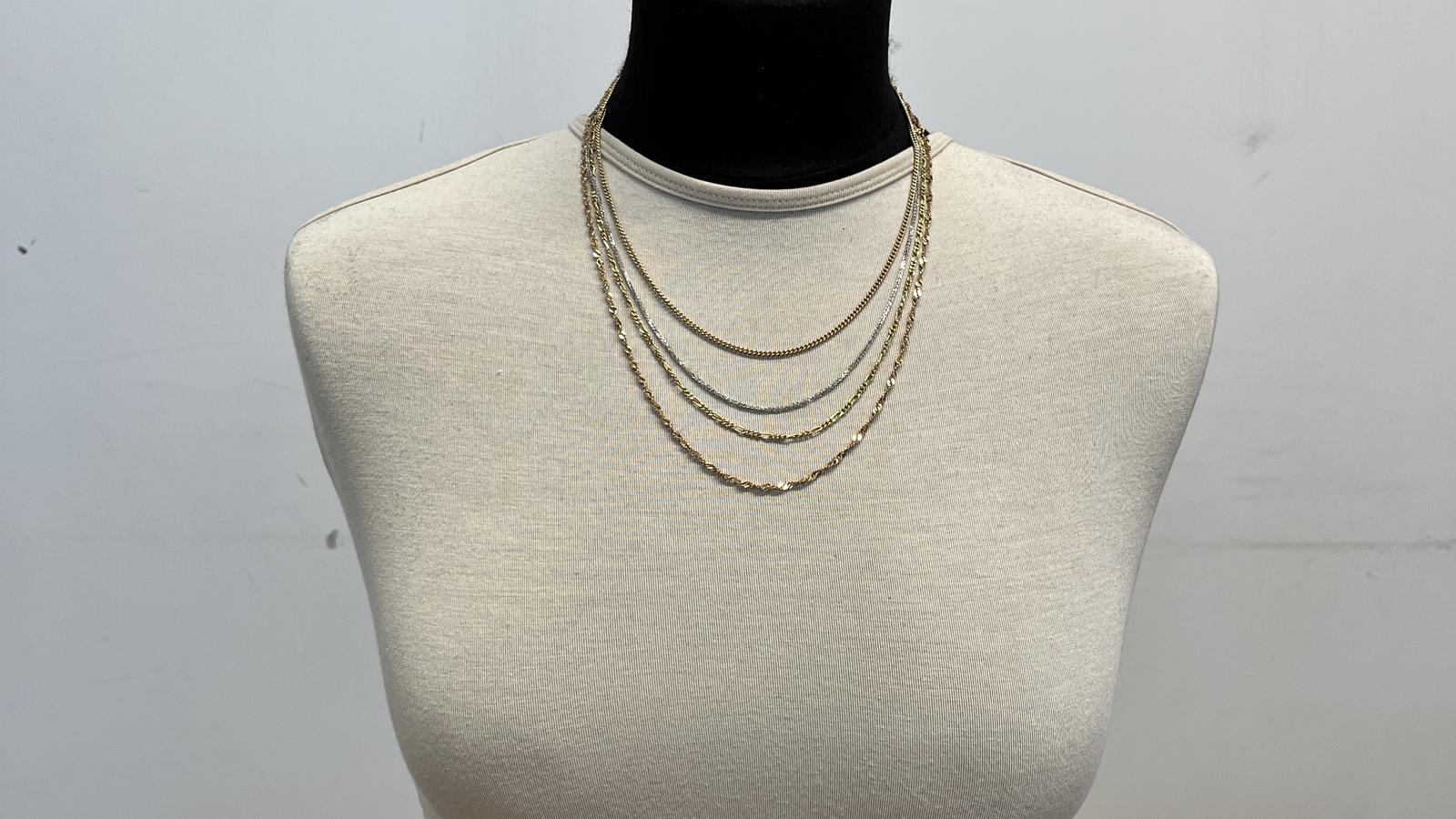 שרשרת וינטג' זהב מלא, ברוחב 2.15 מ"מ - מק"ט 15344, זהב 14K