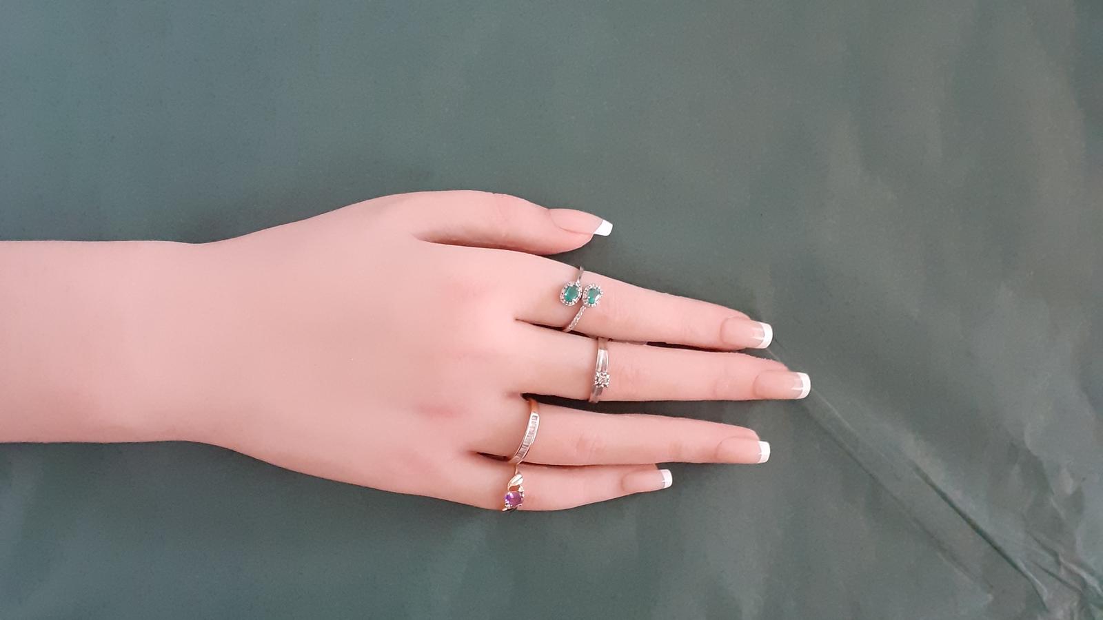 טבעת וינטג סוליטר משובצת יהלום זהב 14k - מק"ט 31305