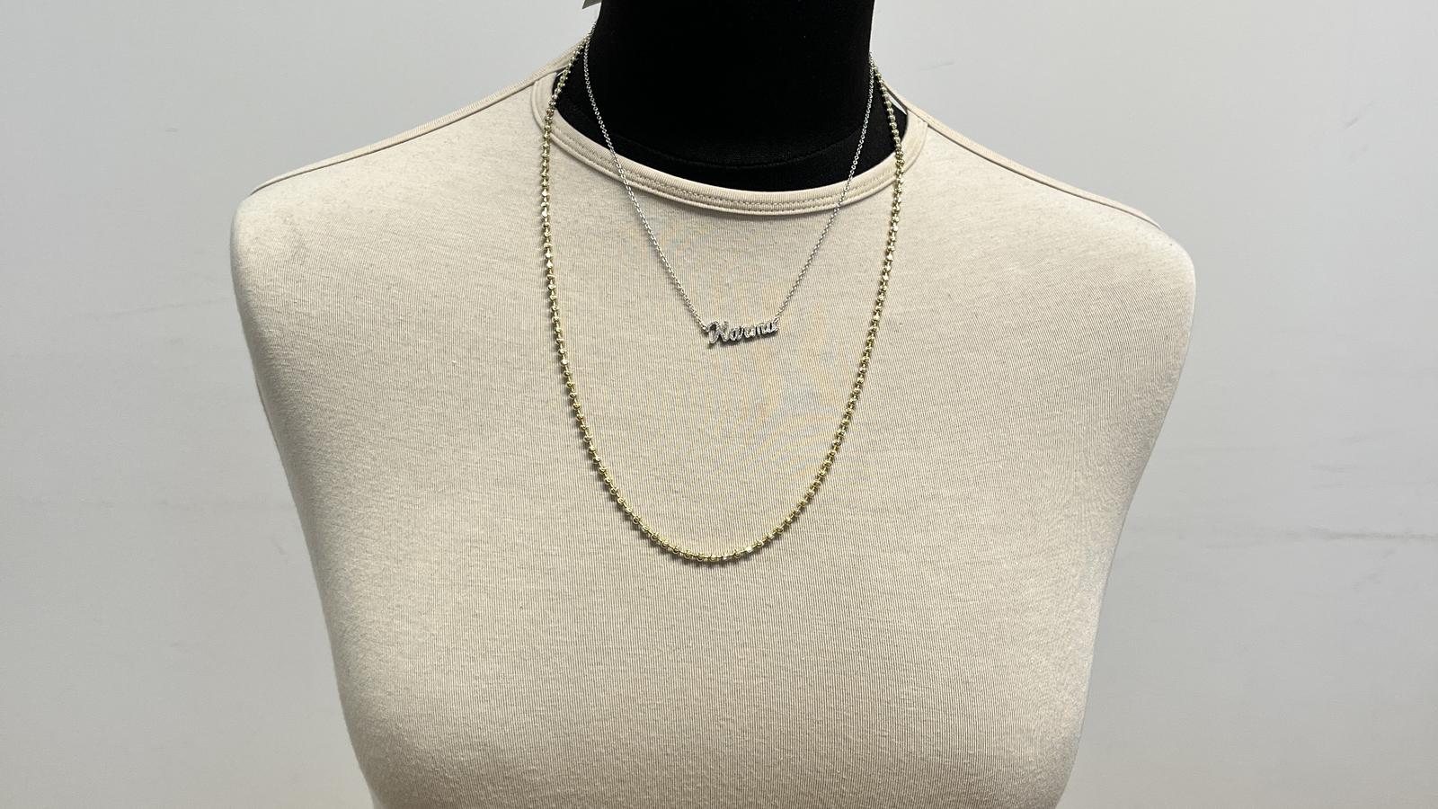 שרשרת כדורי זהב איטלקית ברוחב 3 מ"מ - מק"ט 51062, זהב 14K