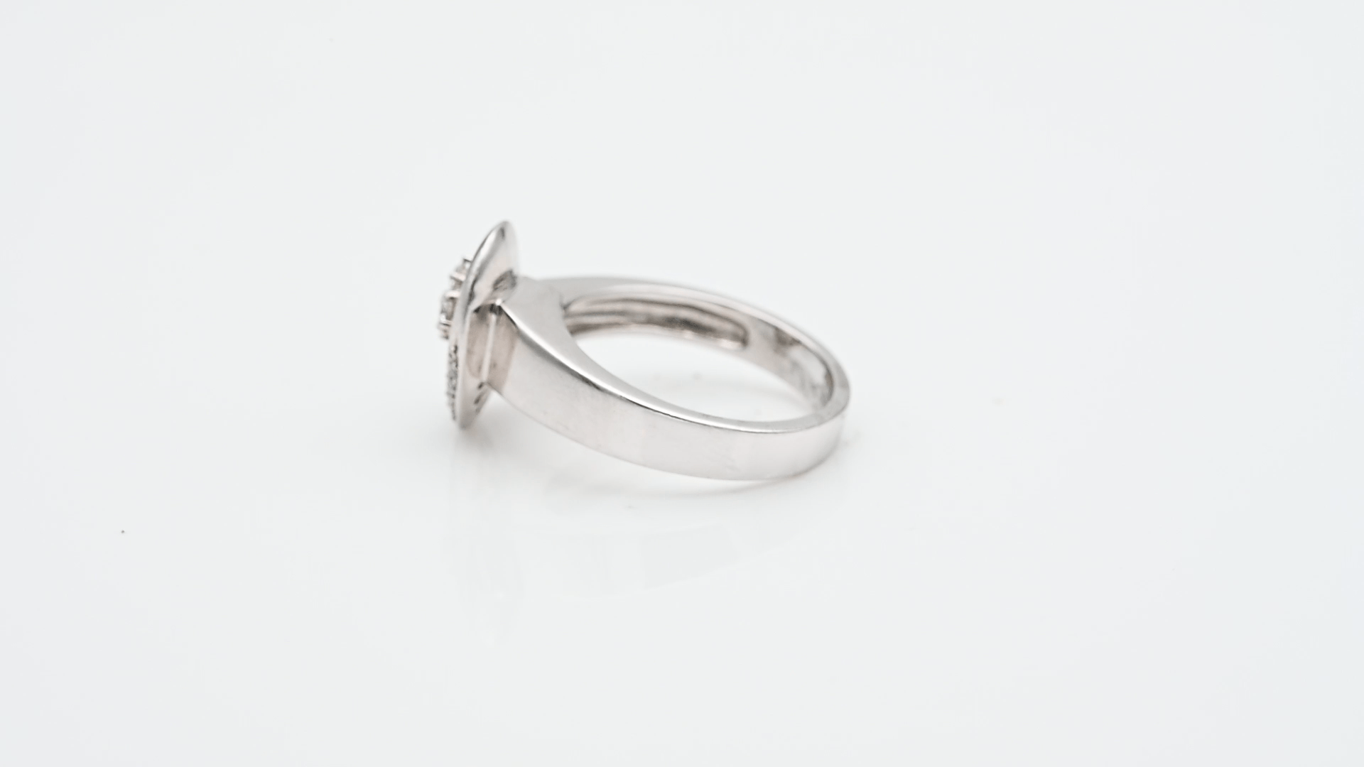 טבעת זהב ויהלומים מספר 6035