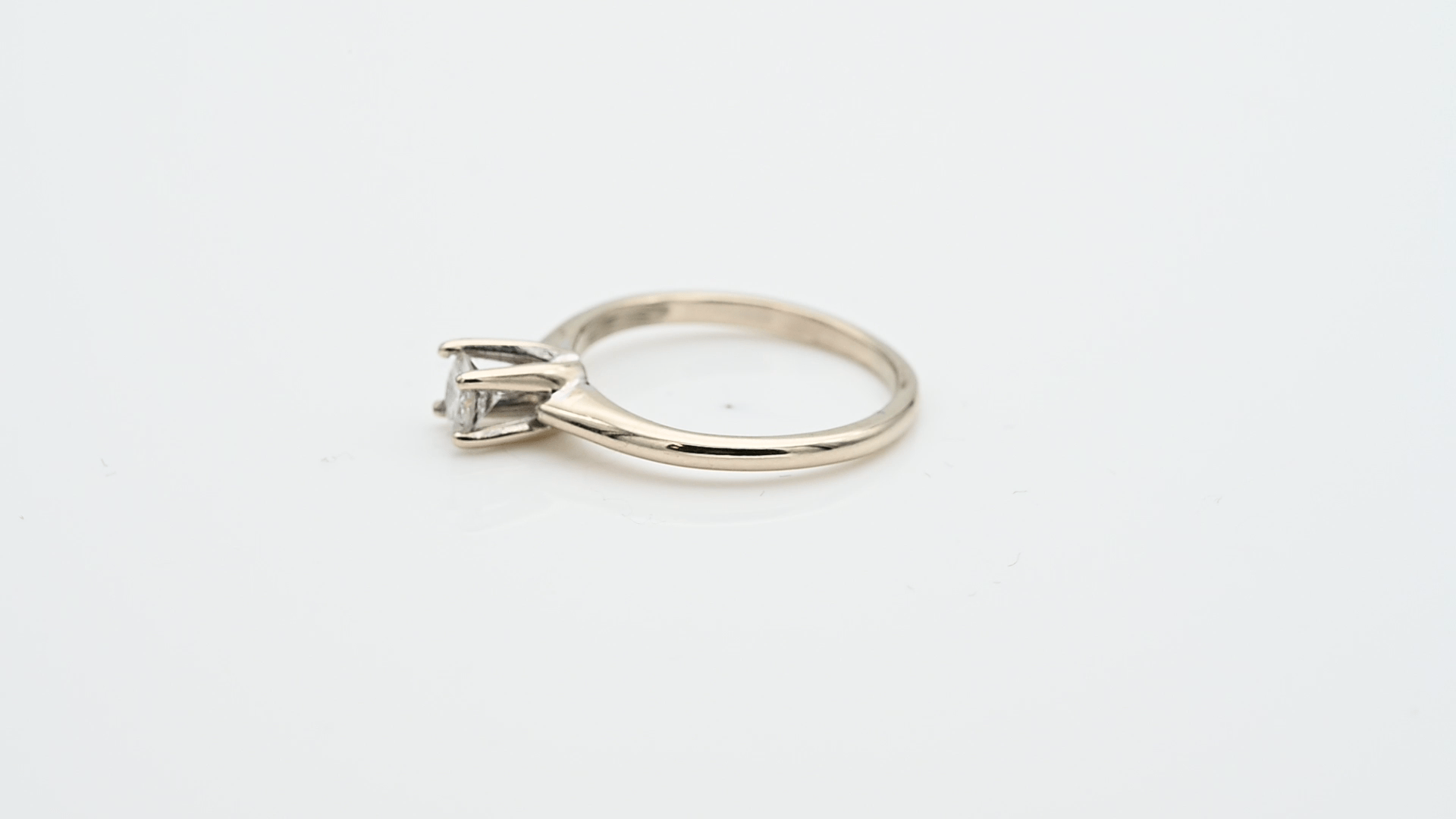 טבעת זהב ויהלומים מספר 6476