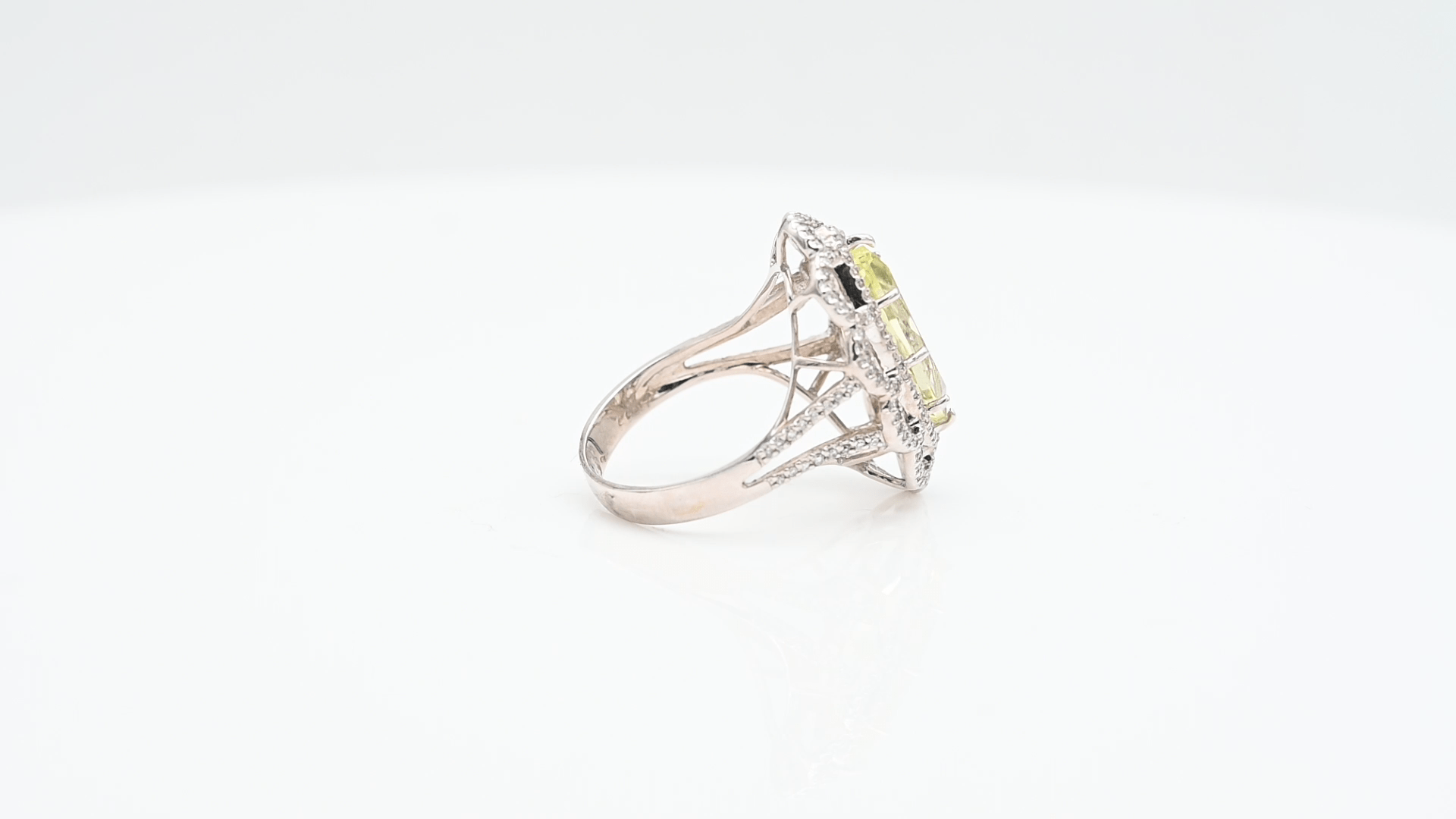 טבעת זהב ויהלומים מספר 7091