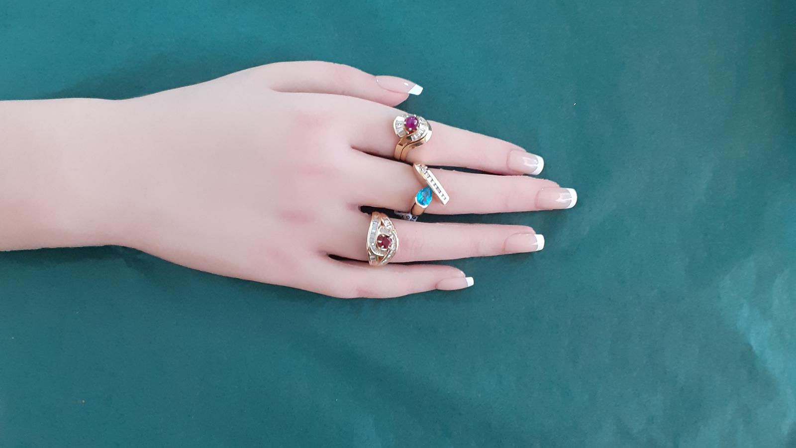 טבעת זהב ויהלומים מספר 9382