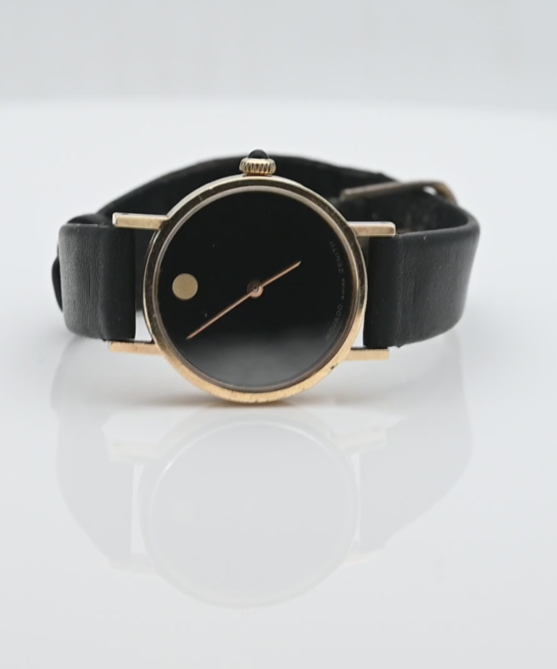 שעון וינטאג בקוטר 24 מ"מ  Movado Swiss Zenith - מק"ט 50720, זהב 14K