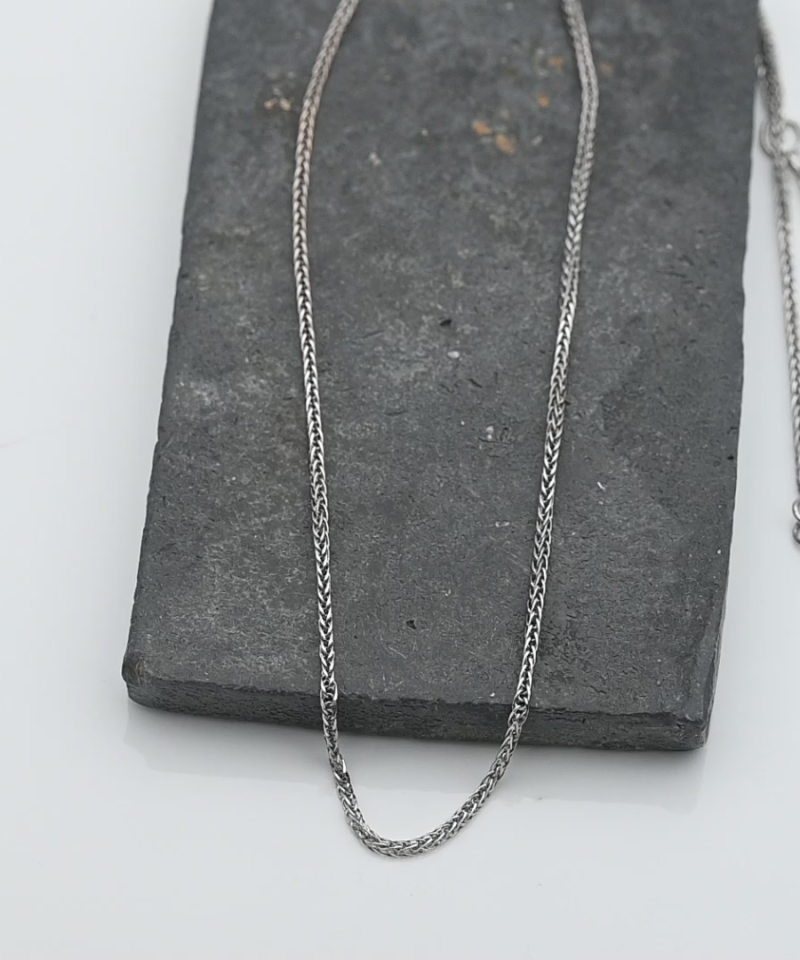 שרשרת זהב חוליות משתלבות בעובי 1 מ"מ - מק"ט 15413, זהב 14K